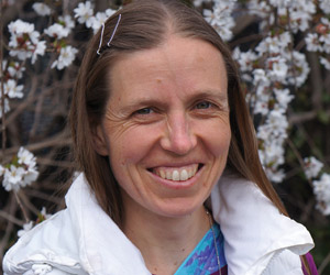 Meditationskursleiterin Tirtha Voelckner